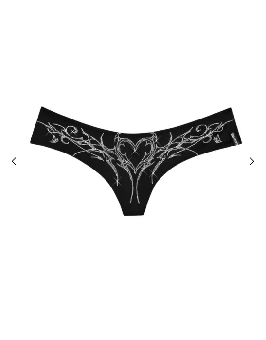 Phantom rhinestone bottom