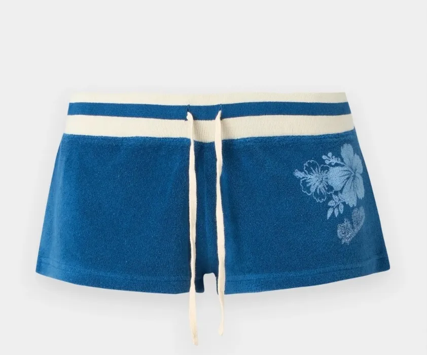 Blue shorts