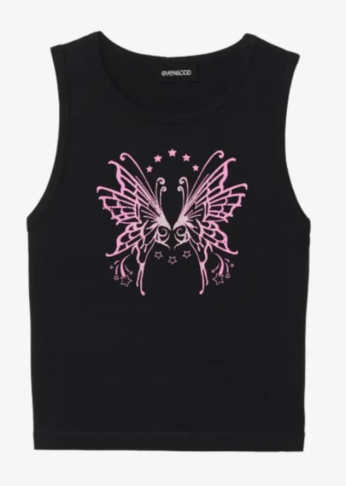 Black Top with motive