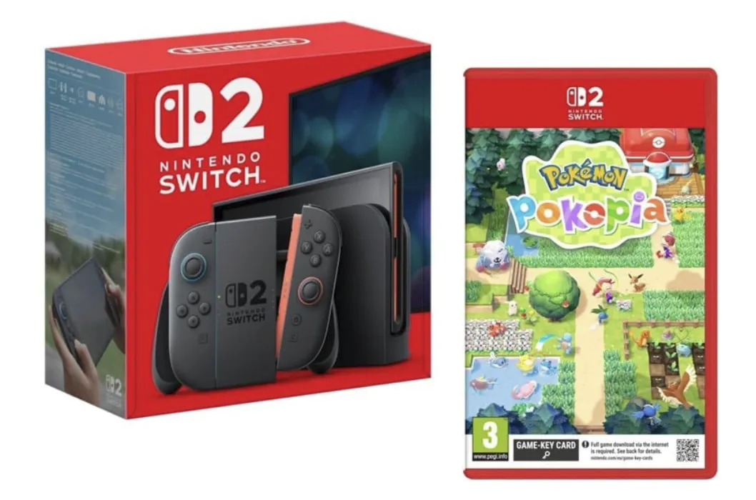 Nintendo Switch 2 Console + Pokémon Pokopia - Nintendo Switch 2 - Pokemon Bundle