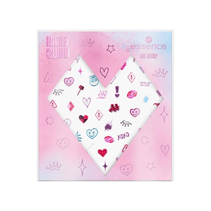 Harley Quinn Nail Stickers 💘