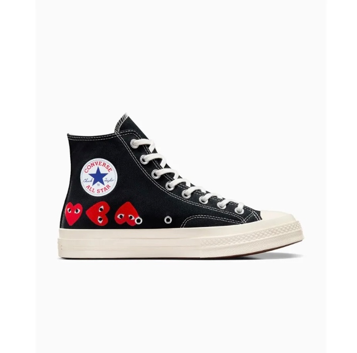 Converse X Comme Des Garçons PLAY Chuck 70 Multi Heart
