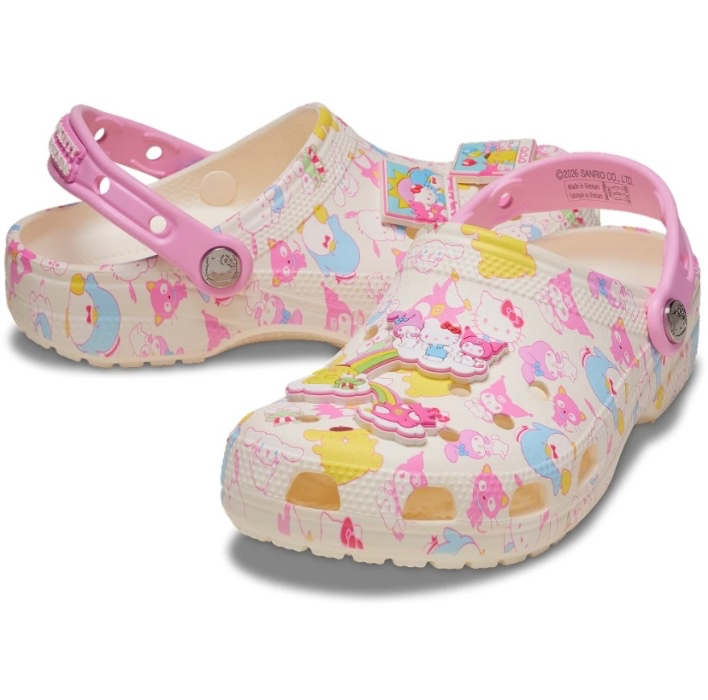 Crocs Hello Kitty and Friends Pastel Classic