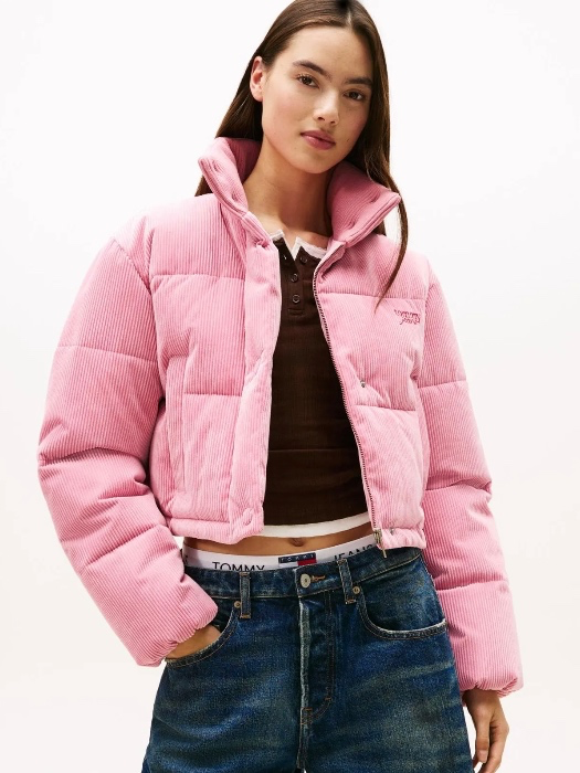 TJW CORD PUFFER JACKET EXT TH