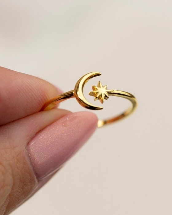 Moon & Star Ring 🌙