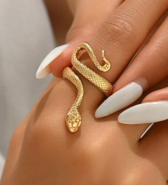  Serpent Wrap Ring 🐍✨