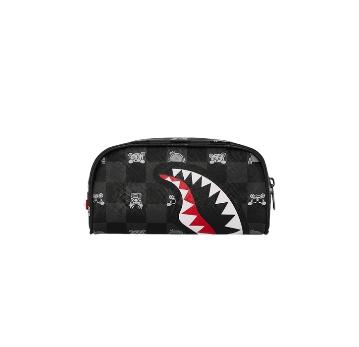 Sprayground Gray Peeking Character Check 🖤