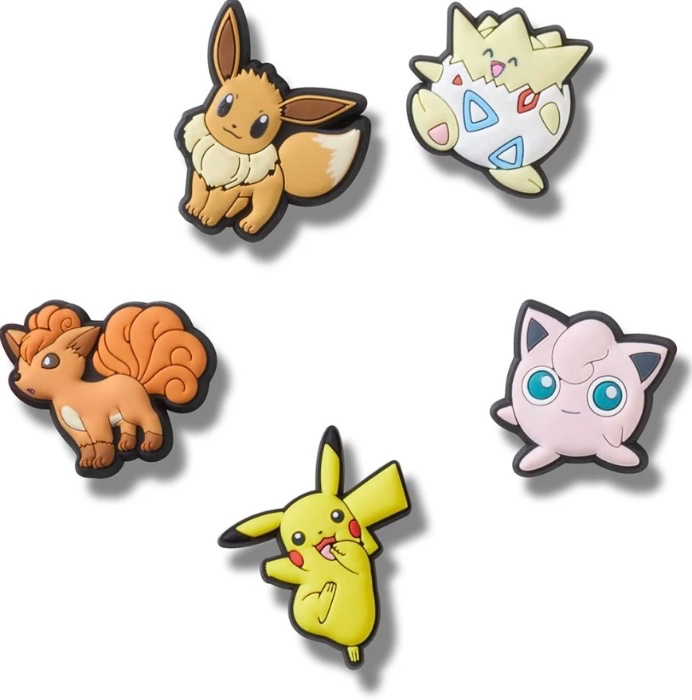 Jibbitz Pokemon Character 5 Pack