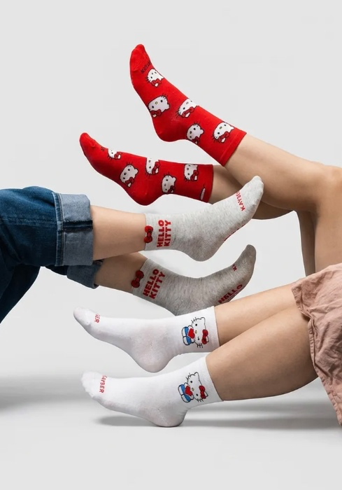 Hello Kitty© Socks, Medium Fit - Cotton