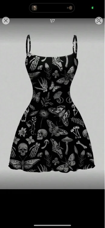 Gothic style dress 