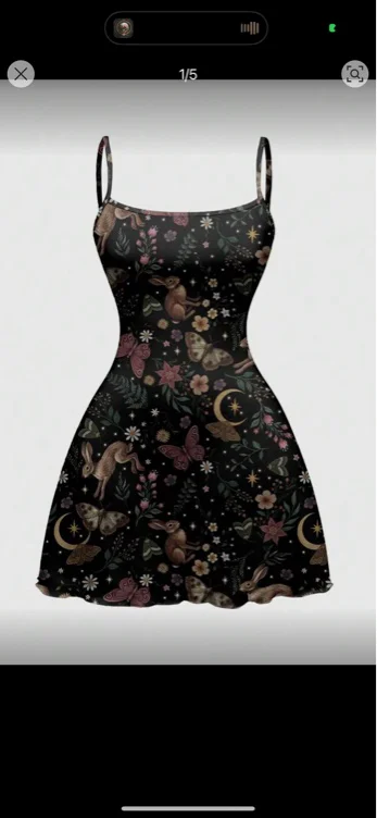 Gothic style dress