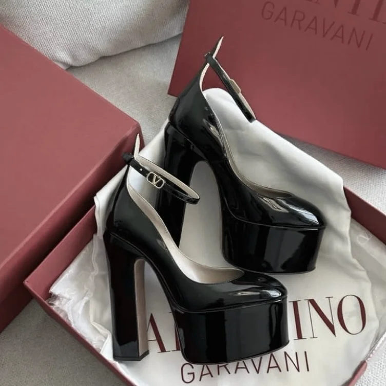 high heels. 