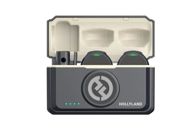 Hollyland Lark M2 Combo lavaliera wireless dubla compacta
