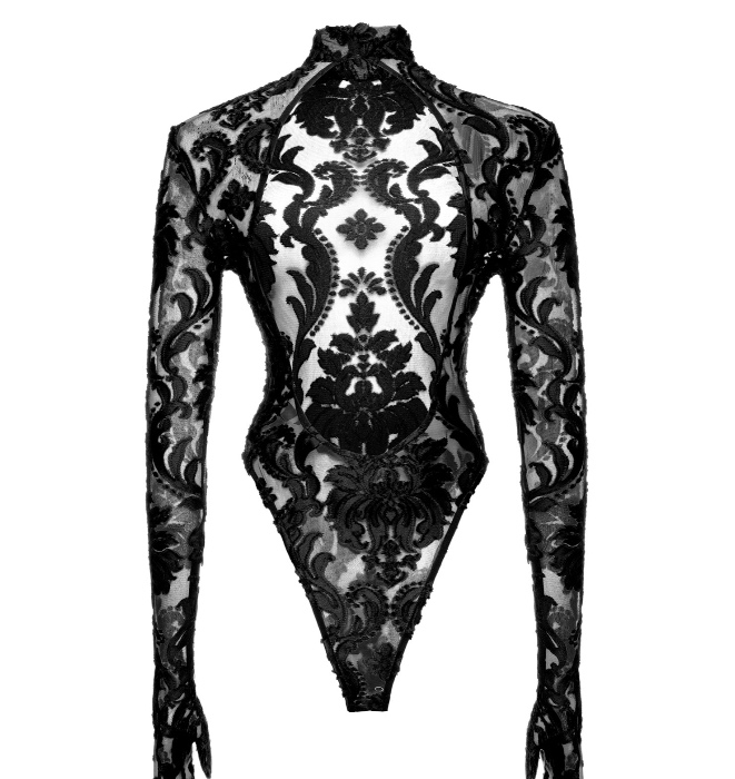 VELVET TULLE BODY - Aleksandre Akhalkatsishvili