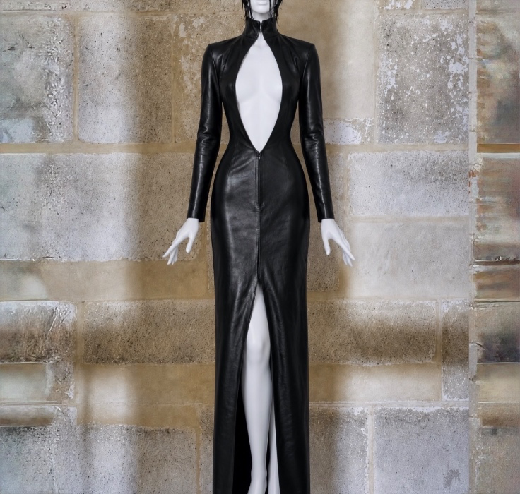 The Loussine Leather Custom Dress