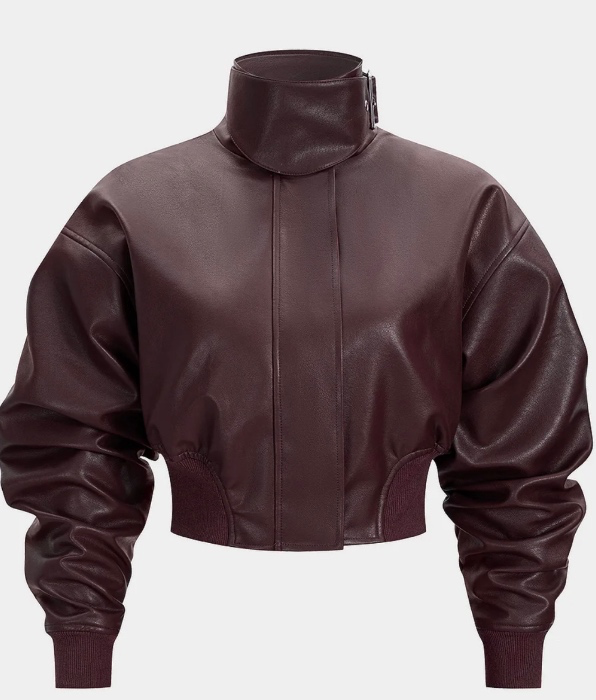 Leather Mica Jacket