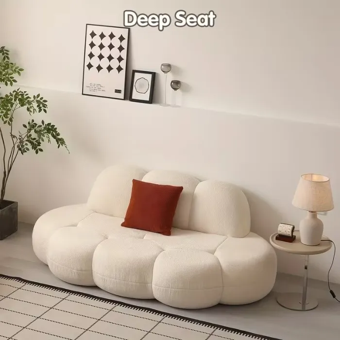 79 inch modern cloud shaped compression sofa packaged in a - Temu Japan