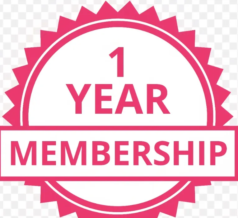 One year gym membership 