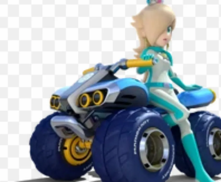 Estela Mario kart latex cosplay