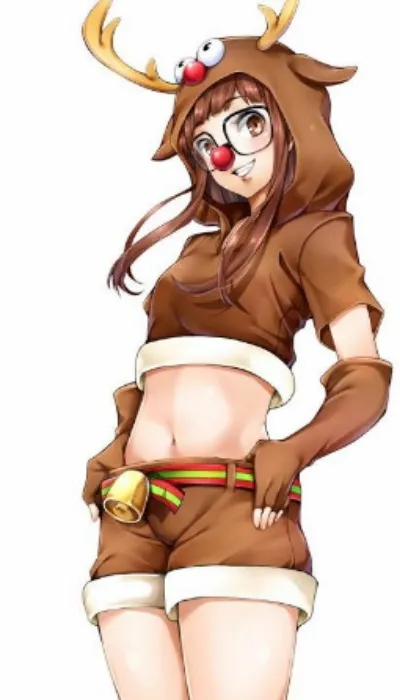 Futaba Chritmas cosplay