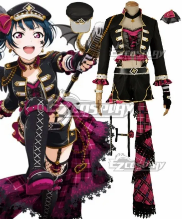 Yohane punk rock cosplay