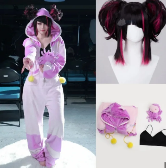 Juri pijama cosplay