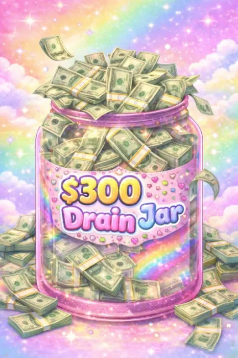 𝗘𝗺𝗽𝘁𝘆 𝘆𝗼𝘂𝗿 𝘄𝗮𝗹𝗹𝗲𝘁 🩷 $300