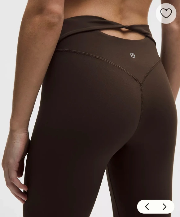 lululemon Align No Line™ High-Rise Twist Tight 25" - Black - 2