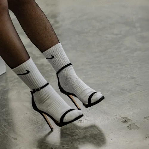 White socks