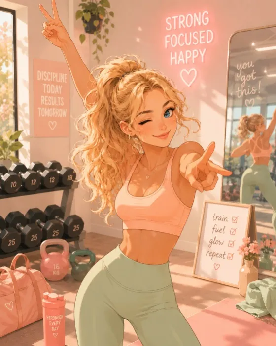 Monthly gym membership💕