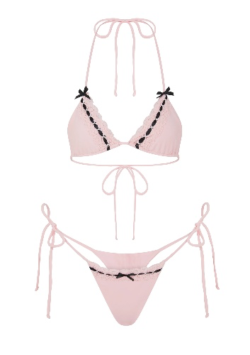 Niihai Lingerie Bikini Pink