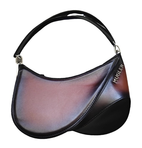 Mugler Gradient Leather Handbag