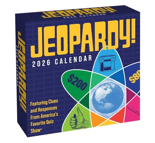 JEOPARDY! 2026 Day-to-Day Calendar
