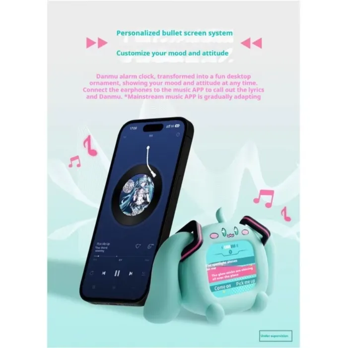 Bilibili Goods LCD Touchscreen Miku Headphones 