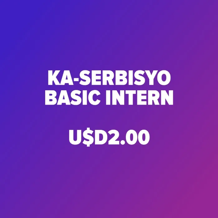 Ka-Serbisyo Basic Intern