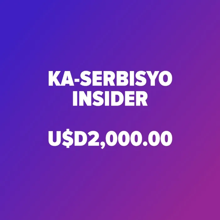 Ka-Serbisyo Insider