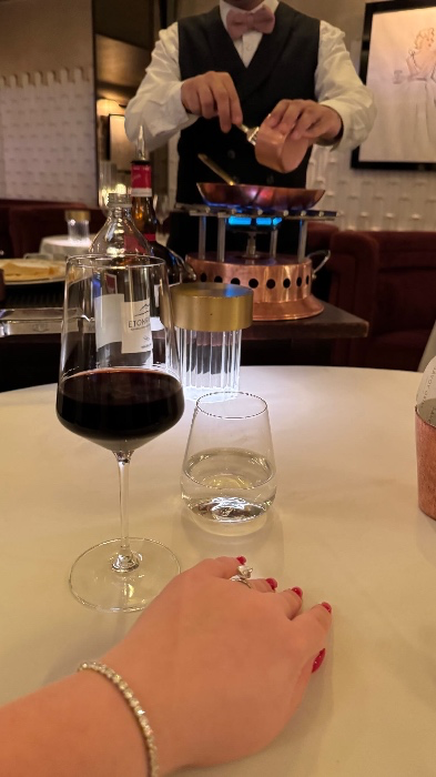 Dinner at the Savoy 