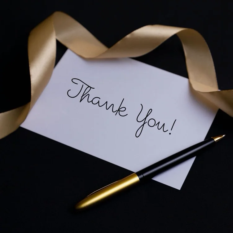 Thank you card