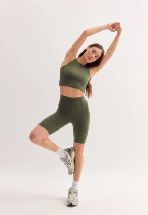 Girlfriend Lichen Bike Shorts