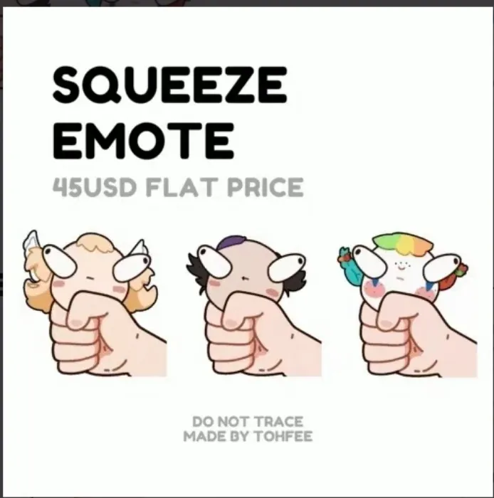 SQUEEZE EMOTE - Tohfee