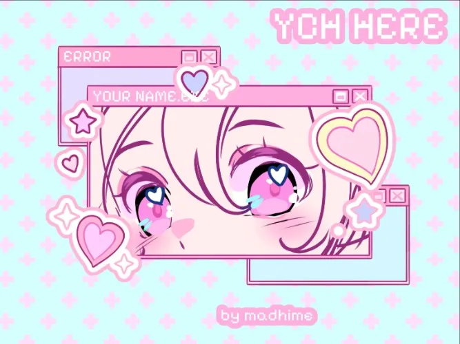 90's Eyes banner by Madomahime on VGen
