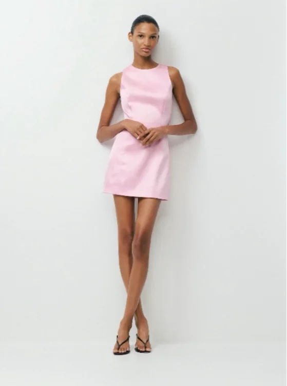 Charleston Satin Dress