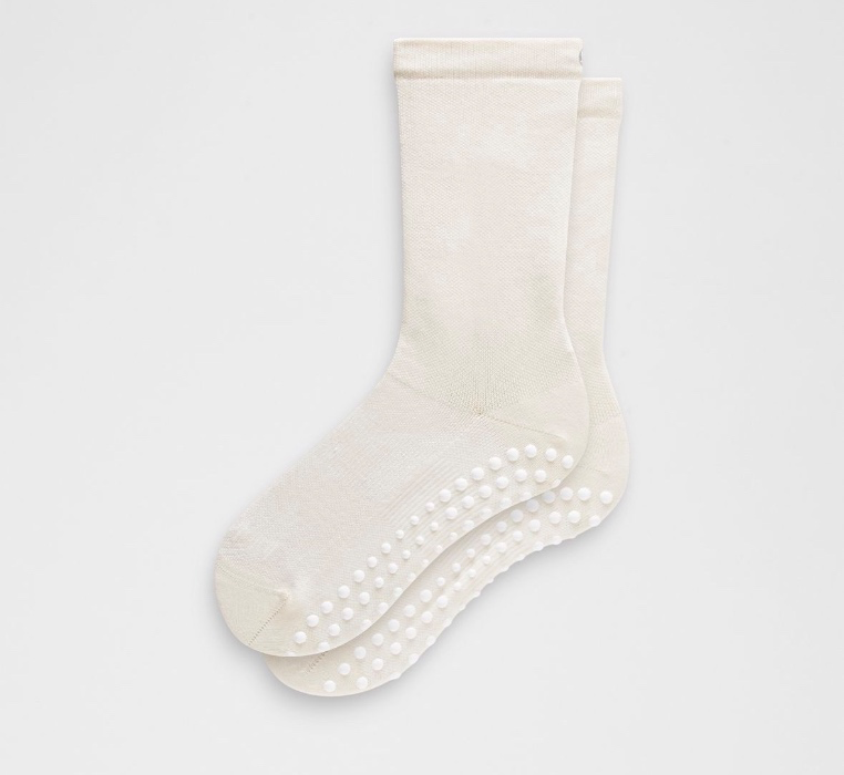 Lululemon Grip Crew Socks for Pilates 
