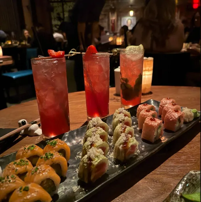sushi + drinks