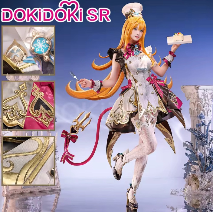 Escoffier FULL SET Outfit + Tail + wig + shoes 