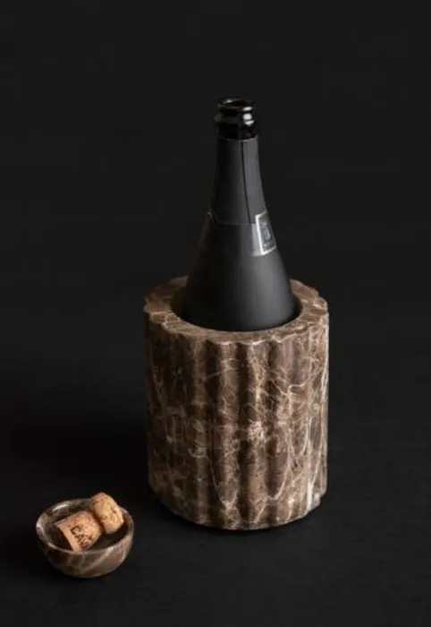 Maku Wine Cooler Marble 14X16Cm