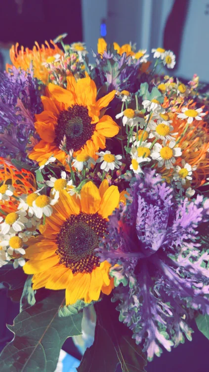 My weekly bouquet 