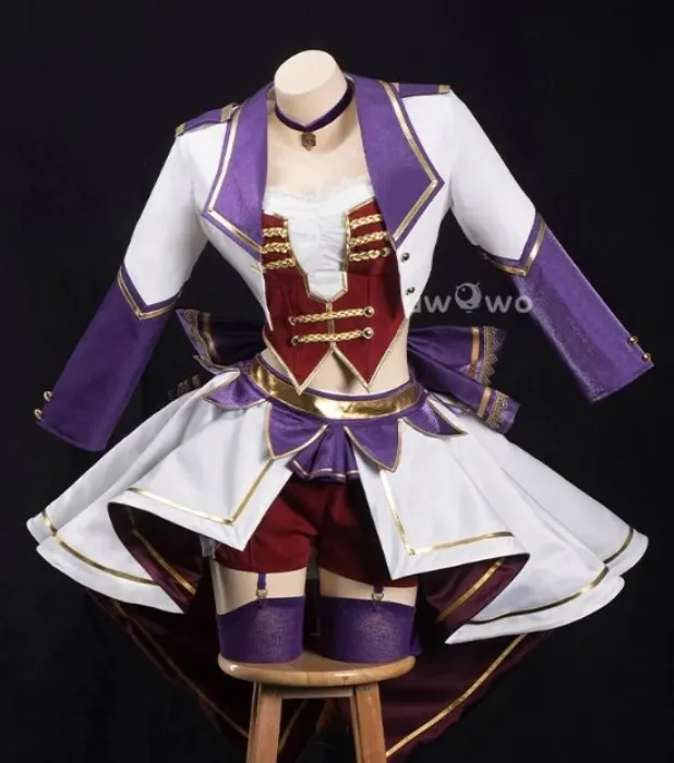 【Pre-sale】Uwowo Umamusume: Pretty Derby Daiwa Scarlet Starting Future Stage Outfit Cosplay Costume S-3XL - $59 only for 24TH DEC-23TH JAN / Small Bra(Cup A/B) / S