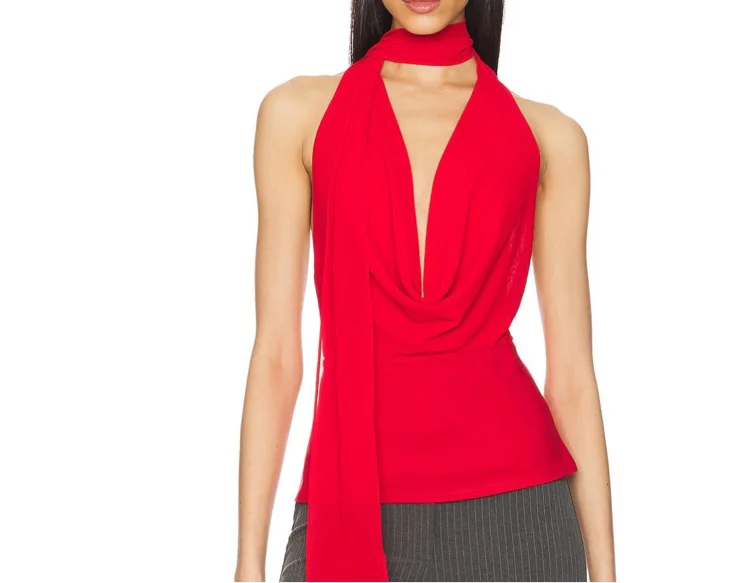 Revolve majorelle halter top
