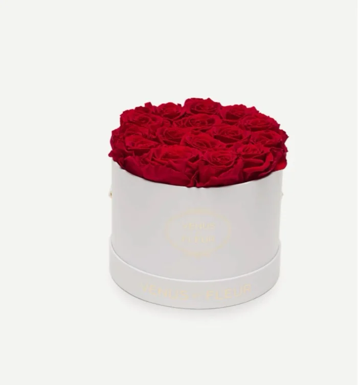 Venus et fleur small round